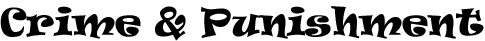 Crime & Punishment